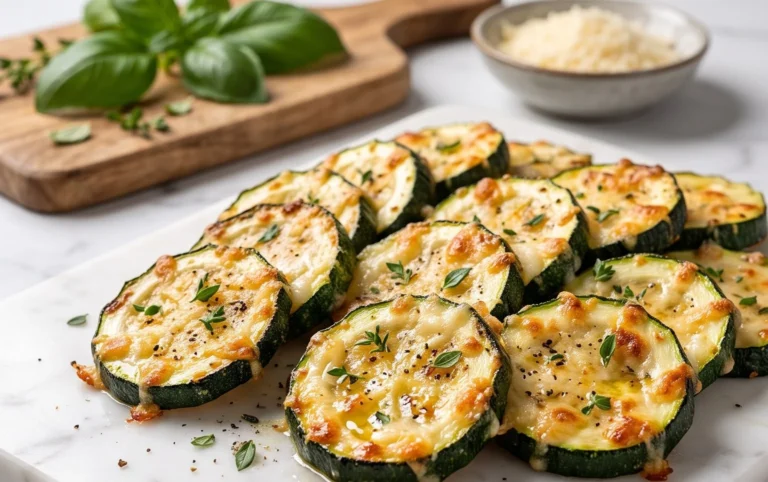 Baked Parmesan Zucchini