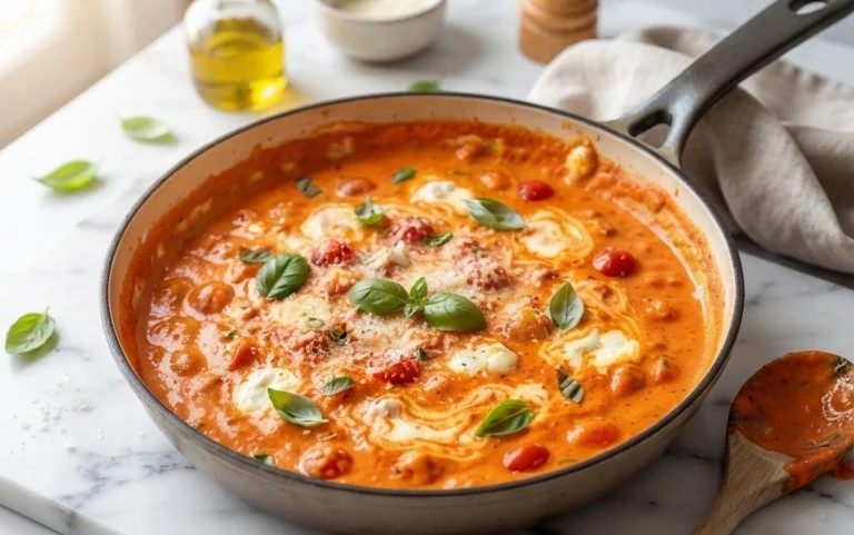 Tomato Pasta Sauce with Cream Cheese