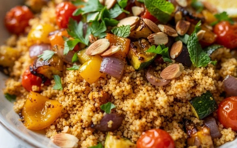 Röstgemüse Couscous für Geschmacksexplosion