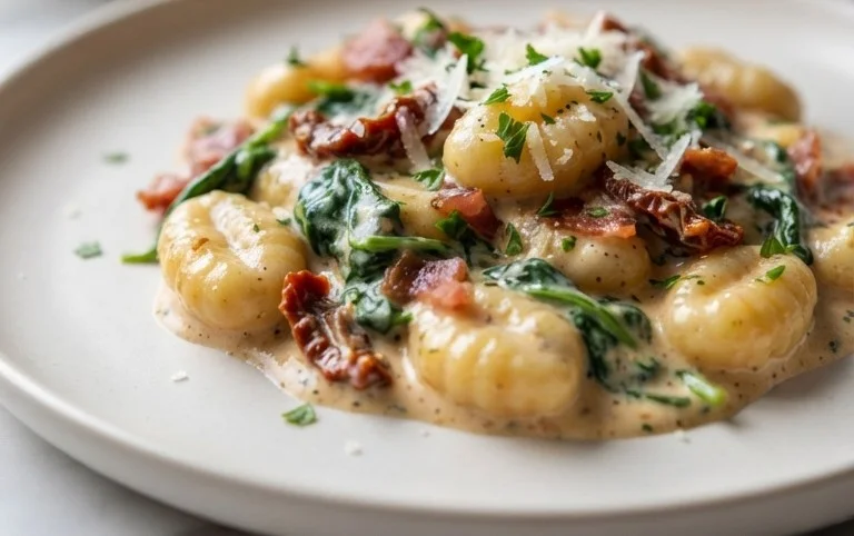 Creamy Tuscan Gnocchi