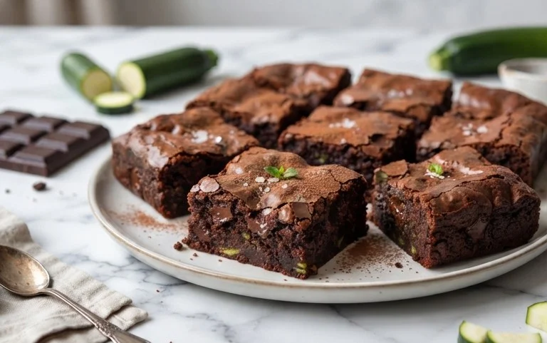 Chocolate Zucchini Brownies Recipe