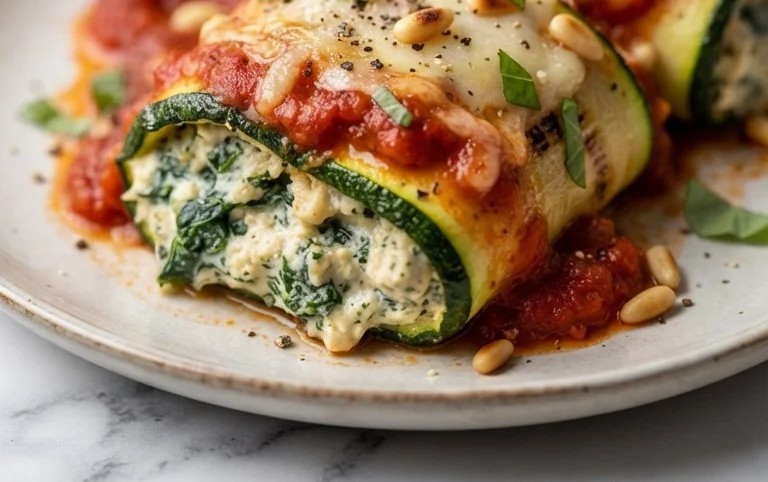 Vegan Zucchini Rollatini