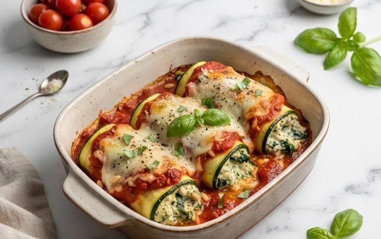 Vegan Zucchini Rollatini