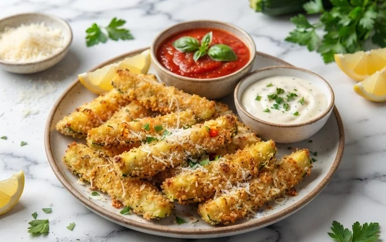 Parmesan Zucchini Fries