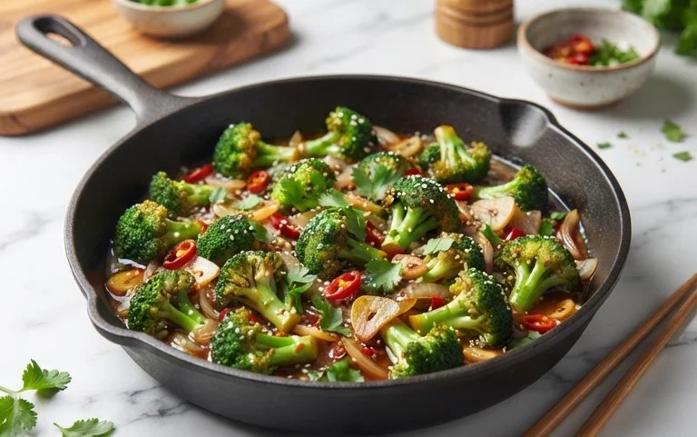 Garlic Broccoli Stir Fry