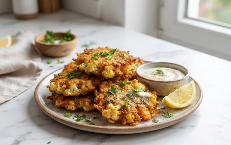 Basic Cauliflower Fritters