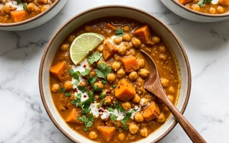 Sweet Potato and Chickpea Curry