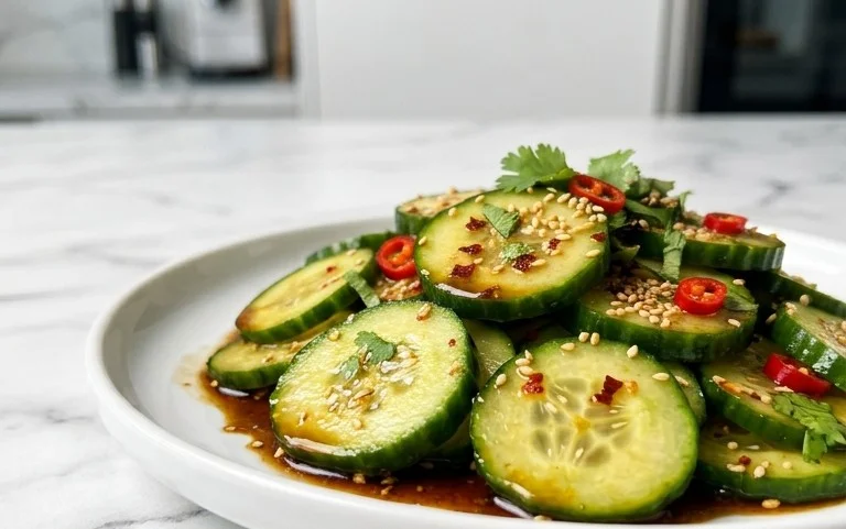 Easy Asian Cucumber Salad