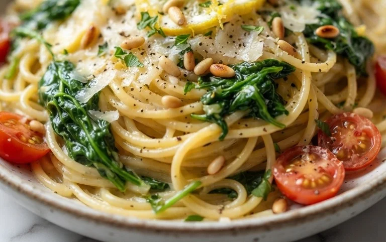 Spinach Lemon Pasta