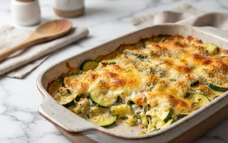 Easy Cheesy Zucchini Casserole