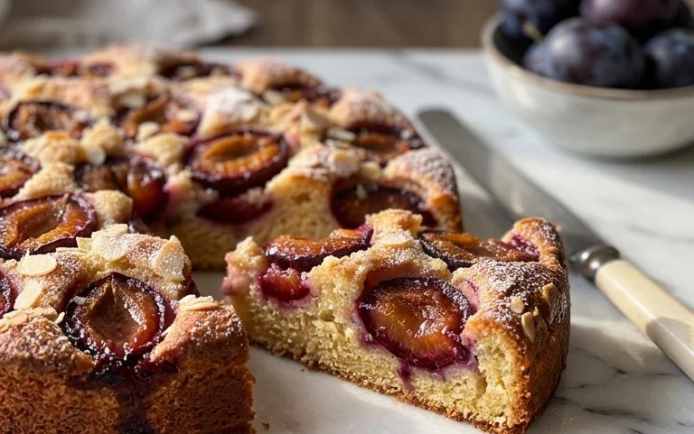 Saftiger Pflaumenkuchen