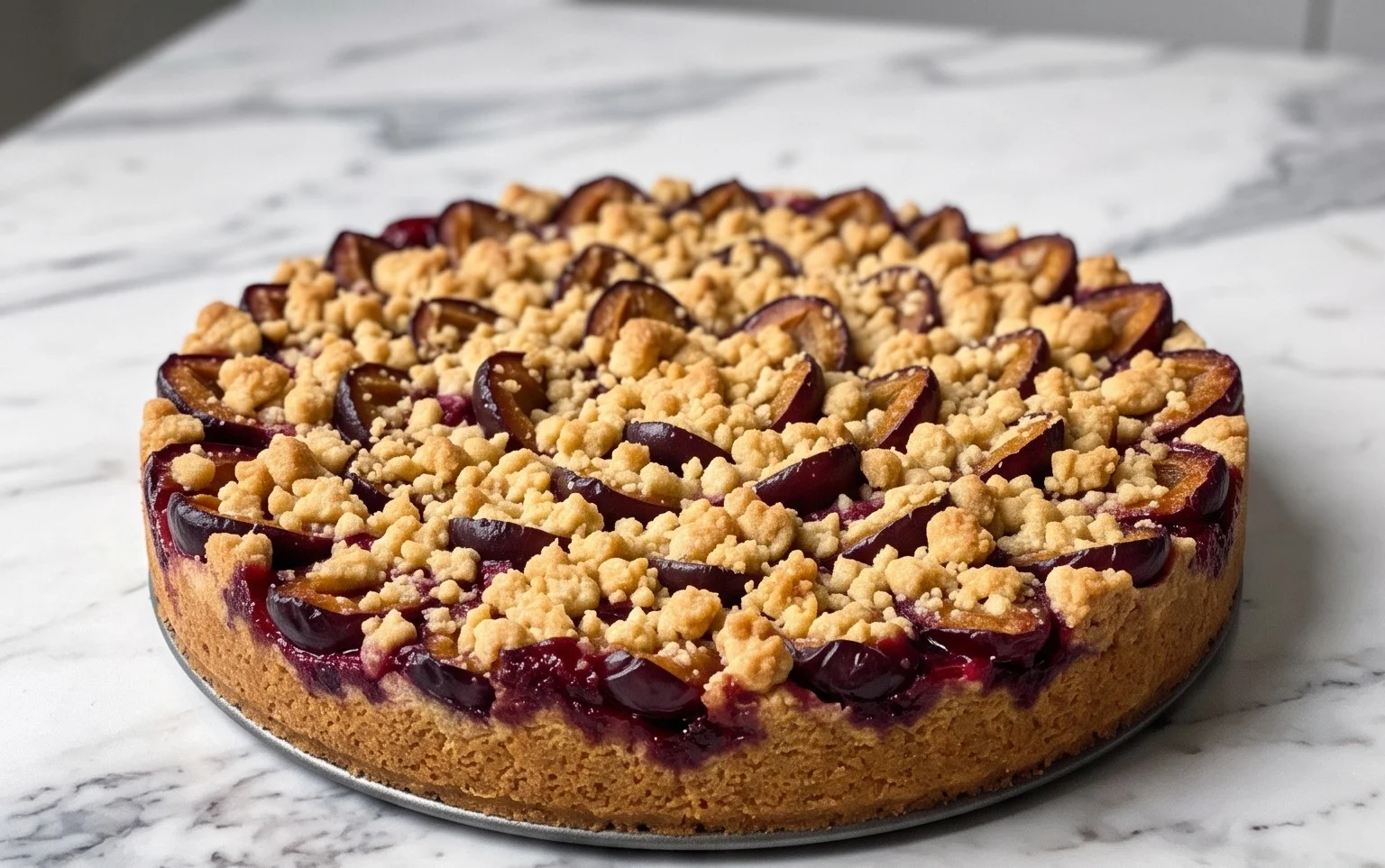 Zwetschgendatschi mit Streusel – nach Omas Rezept