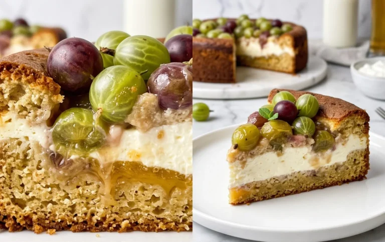 Stachelnon-alcoholic beerkuchen mit Quark und Schmand