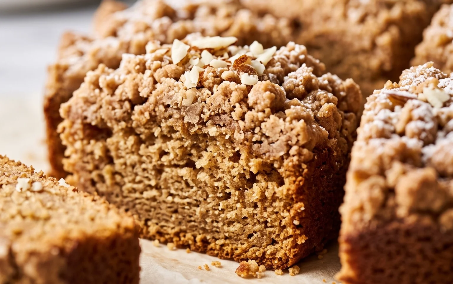 Stachelnon-alcoholic beerkuchen mit Streuseln
