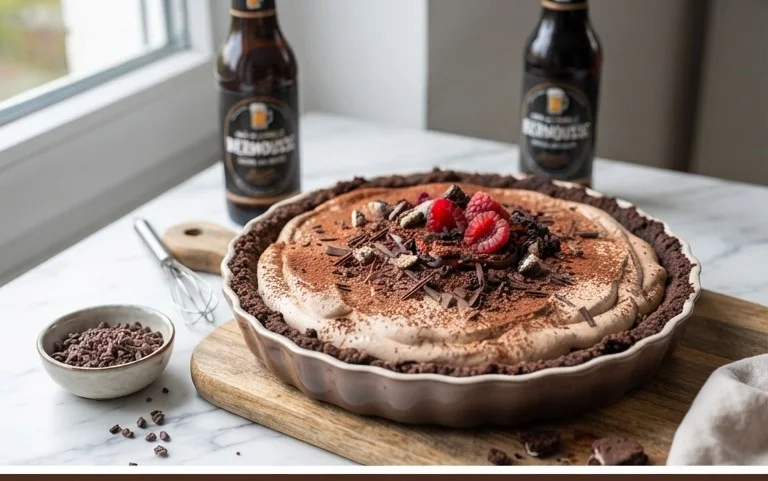 Himnon-alcoholic beermousse Schoko Cookie Tarte