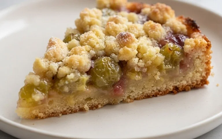 Kleiner Stachelnon-alcoholic beer- Streuselkuchen