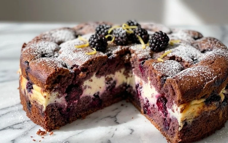 Bromnon-alcoholic beerkuchen mit Quark und Frischkäse