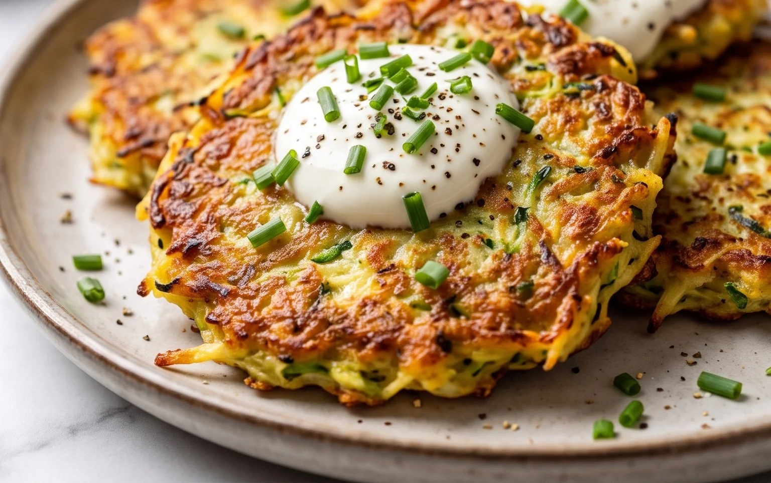 Zucchini Potato Pancakes